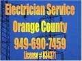 Electrician Irvine / Electrical Maintenance and Design 949-690-7459
